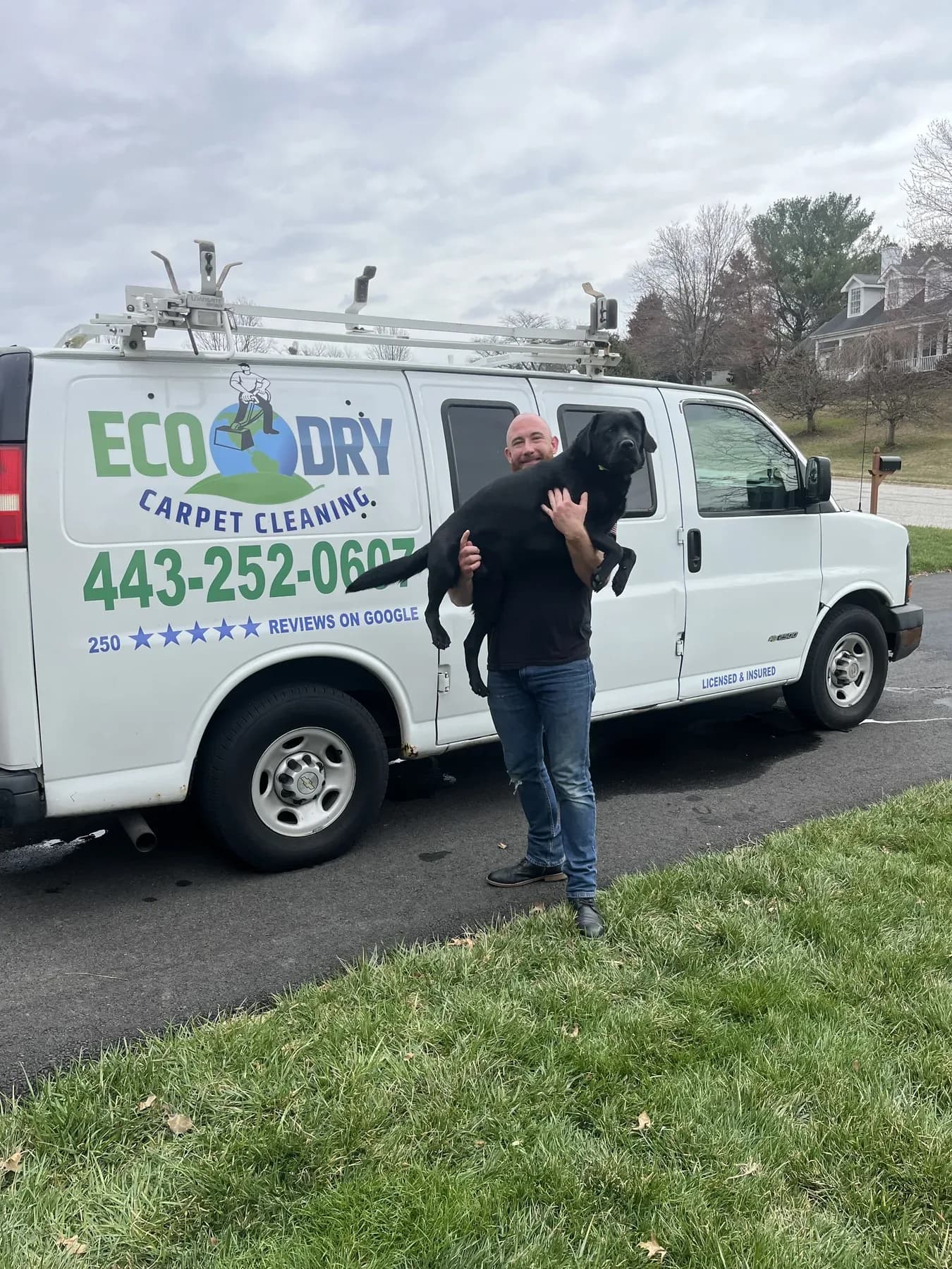 Rich Tobin, owner of Eco-Dry Carpet Cleaning