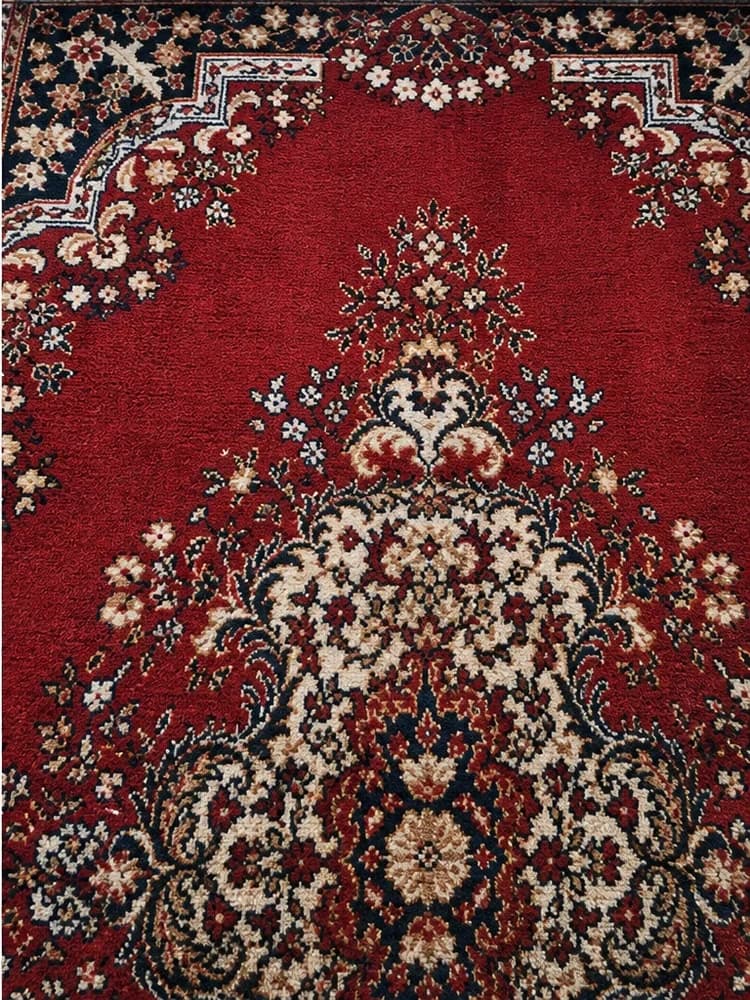 Eco-Dry area rug after steam cleaning with the stain removed